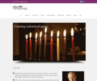 Jcma.org.au(The Jewish Christian Muslim Association (JCMA)) Screenshot