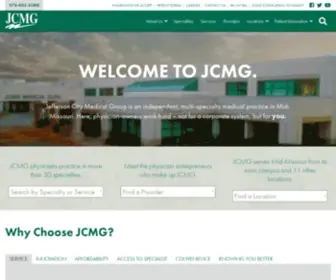 JCMG.org(Jefferson city medical group) Screenshot