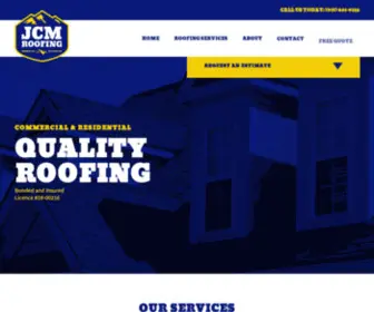 JCmroofingco.com(JCM) Screenshot