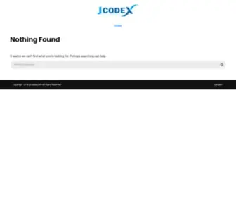 Jcodex.com(Custom Wordpress Plugin & Theme Development Services) Screenshot