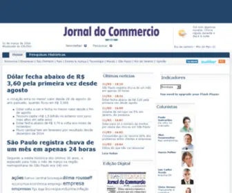 Jcom.com.br(Jornal do Commercio) Screenshot