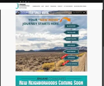 Jcommunities.com(Jenuane Communities) Screenshot