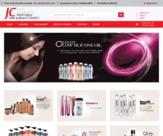 Jconline.co.nz(JC Hair Beauty Supply) Screenshot