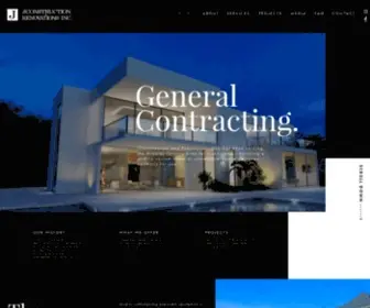 Jconstruction.ca(JCONSTRUCTION & RENOVATIONS INC) Screenshot