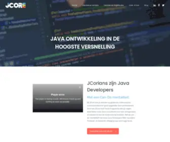 Jcore.nl(Java Developers) Screenshot