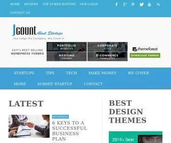 Jcount.com(Business and Startup Blog) Screenshot