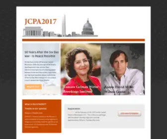 Jcpaevents.org(JCPA2017) Screenshot