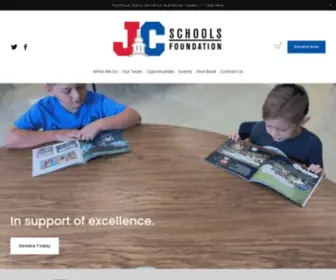 JCPsfoundation.org(JC Foundation) Screenshot