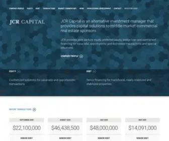 JCrcapital.com(JCR Capital) Screenshot