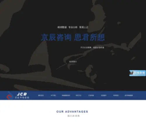 JCR.com.cn(北京京辰市场咨询有限公司) Screenshot