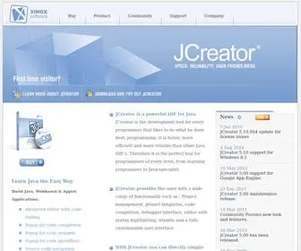 Jcreator.com(Java IDE) Screenshot