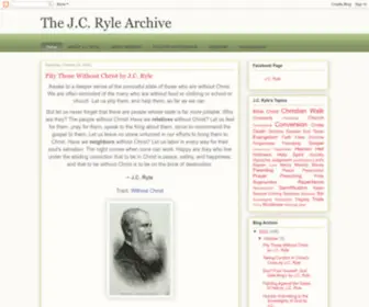 JCRyle.info(The J.C) Screenshot