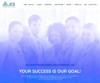 JCscomputer.com(Accounting Software For Small Business) Screenshot