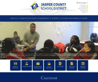 JCSD.net(Jasper County School District) Screenshot