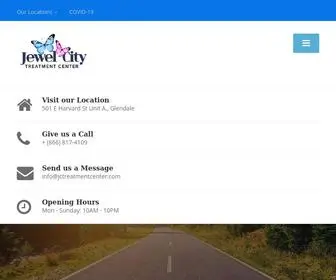 JCtreatmentcenter.com(Jewel City Treatment Center) Screenshot