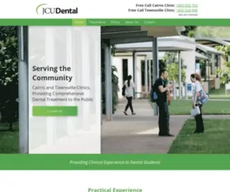 Jcudental.com(Dental Office in Cairns) Screenshot