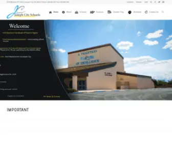 Jcusd.org(Joseph City School District) Screenshot