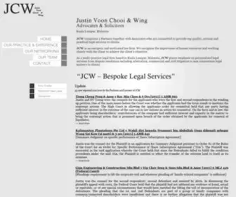 JCW.com.my(Justin Voon Chooi & Wing) Screenshot