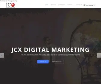 JCxdigitalmarketing.com(JCX Digital Marketing) Screenshot