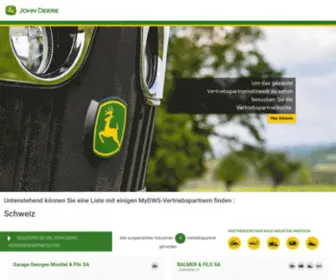 JD-Dealer.ch(John Deere Vertriebspartner Deutschland) Screenshot