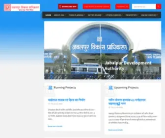 Jdajabalpur.org(Jabalpur Development Authority) Screenshot