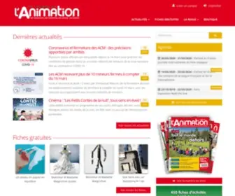 Jdanimation.fr(Le Journal de l'Animation) Screenshot