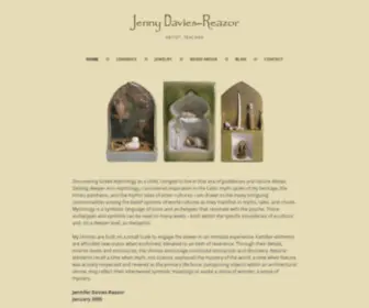 Jdaviesreazor.com(Artist, teacher) Screenshot