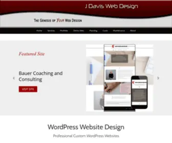 Jdaviswebdesign.com(J Davis Web Design) Screenshot