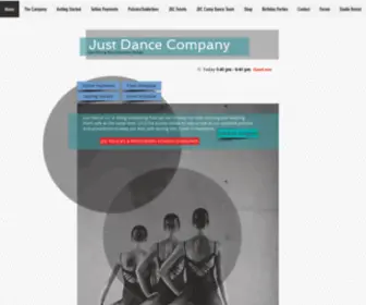 JDCDanceco.com(Just Dance Company goal) Screenshot