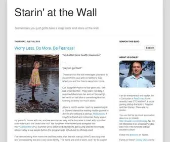 Jdconley.com(Starin' at the Wall) Screenshot