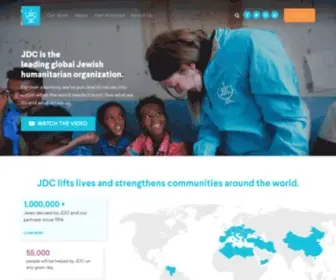 JDC.org(JDC is the global Jewish 9) Screenshot