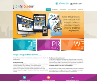 Jdesign.net.au(Graphic Design Perth) Screenshot