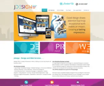 Jdesignperth.com.au(Graphic Design Perth) Screenshot
