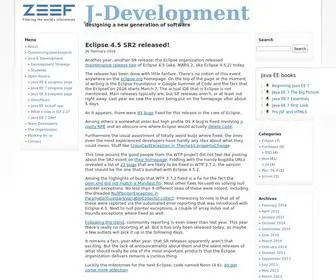 Jdevelopment.nl(Designing a new generation of software) Screenshot