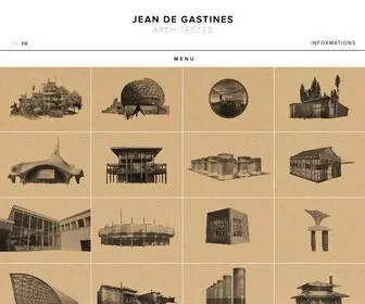 JDG-Architectes.com(Jean de Gastines) Screenshot