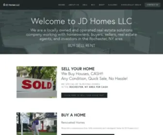 Jdhomesllc.com(JD Homes LLC) Screenshot