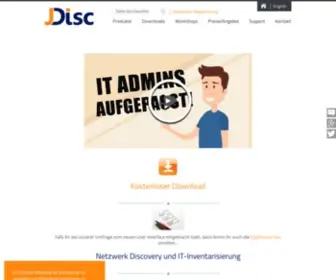 Jdisc.com(JDisc Network Discovery) Screenshot