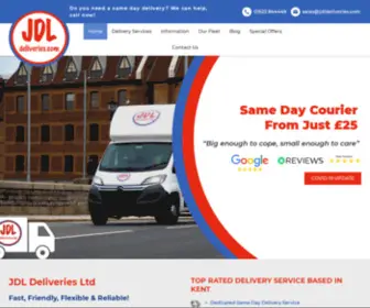 JDldeliveries.com(Kent's #1 Courier Company) Screenshot