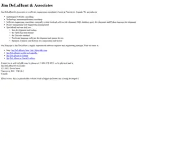 JDLH.com(Jim DeLaHunt & Associates) Screenshot