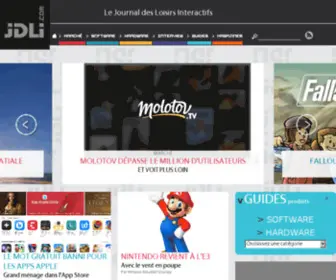 Jdli.com(Le Journal Des Loisirs Interactifs) Screenshot
