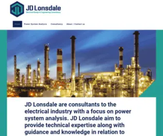 Jdlonsdale.co.uk(Electrical Design and Engineering Consultancy) Screenshot