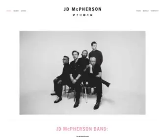 JDMCpherson.com(JD McPherson) Screenshot