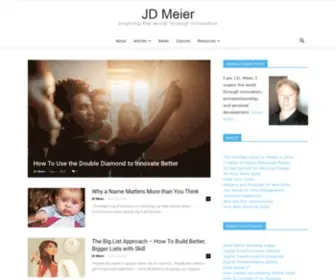 Jdmeier.com(JD Meier) Screenshot