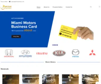 JDmmiamimotors.com(Just another WordPress site) Screenshot