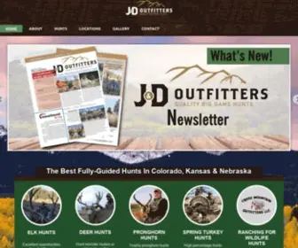 Jdoutfitters.com(Fully Guided Colorado Hunting Adventures for Elk) Screenshot