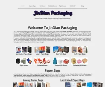Jdpackaging.net(Paper Shopping Bags) Screenshot