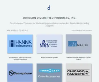 Jdpinc.com(Johnson Diversified Products) Screenshot