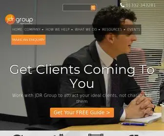 JDRgroup.co.uk(Digital Marketing Agency Derby) Screenshot
