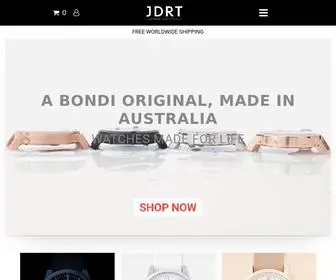 JDRT.com(Australian Made® Watches Since 2012) Screenshot