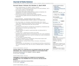 JDS-Online.com(Journal of Data Science) Screenshot